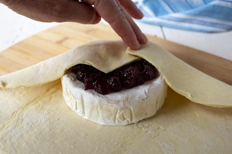 Baked Brie With Cranberries - Beyond The Chicken Coop