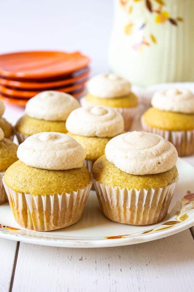 Pumpkin Spice Cupcakes - Beyond The Chicken Coop