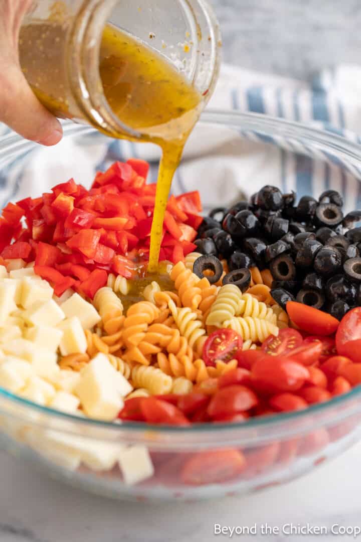 Easy Pasta Salad - Beyond The Chicken Coop