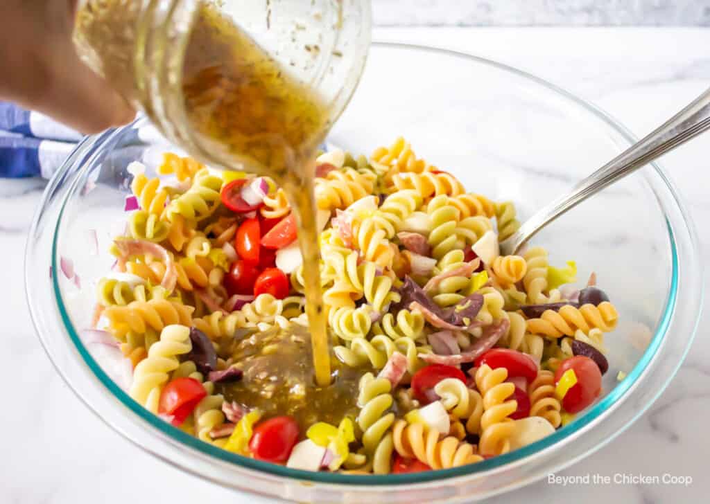 Italian Pasta Salad - Beyond The Chicken Coop