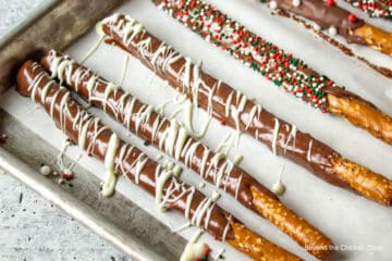 Chocolate Dipped Pretzels - Beyond The Chicken Coop