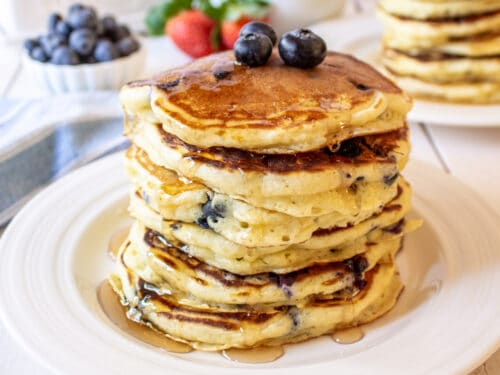 Blueberry Pancakes  Emeril Lagasse Forever Pans Review by Hank 