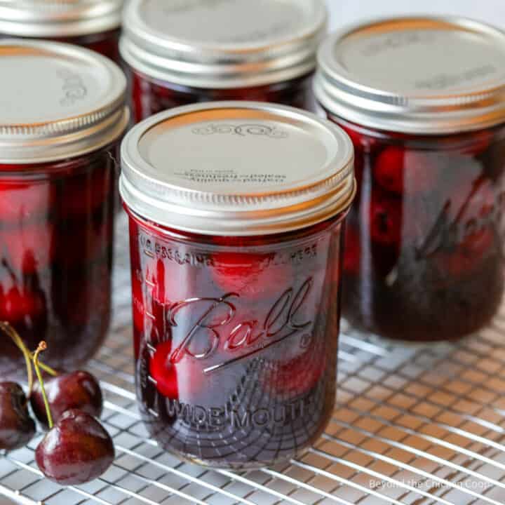 Canning Cherries - Beyond The Chicken Coop