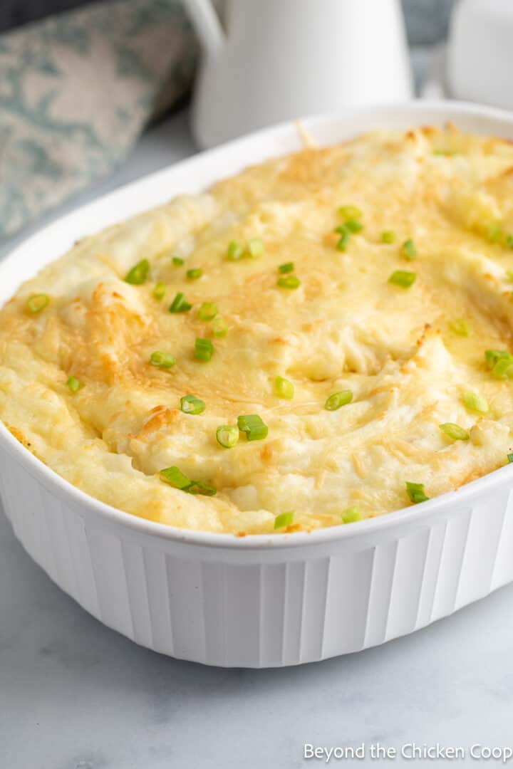 Cheesy Mashed Potatoes - Beyond The Chicken Coop